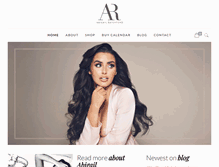 Tablet Screenshot of officialabigailratchford.com